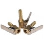 Acoplamiento de la válvula de la rueda con casquillo de 6 mm