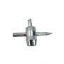 Llave para válvula de rueda con grifo y matriz