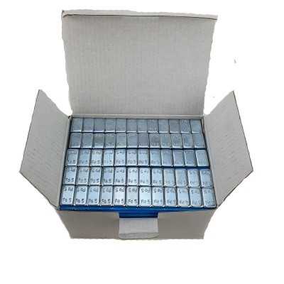 Contrapesos de hierro autoadhesivos 60 g (12 x 5 gr) - 100 piezas