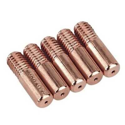 Juego de 5 boquillas de contacto de alambre de 0.8 mm