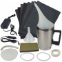 kit para la restauración de faros con polímero, marca HILMANN