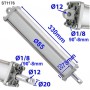 Cilindro de garras de la plataforma ST8055, marca SelTech