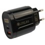 Cargador rápido HILMANN 20W USB-A y USB-C