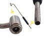 Alargue , Inflador Valvula Doble Pico Dual Neumatico, marca SelTech