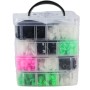 Juego de 470 clips de plástico + 5 herramientas