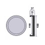 Tope de goma para elevador 125mm