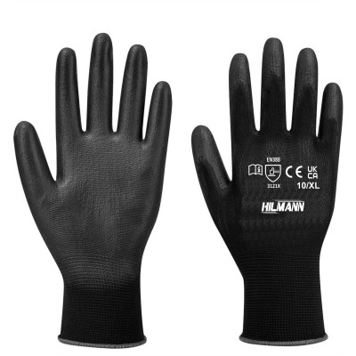 Guantes elásticos recubiertos de pu
