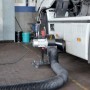 Extractor de gases de escape para camiones