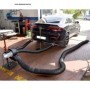 Extractor de gases de escape para dos tubos