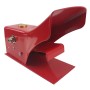 Pedal para cabina de chorreadora industrial