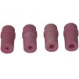 Juego de 4 boquillas de 4 mm, 5 mm, 6 mm, 7 mm para cabina chorreadora