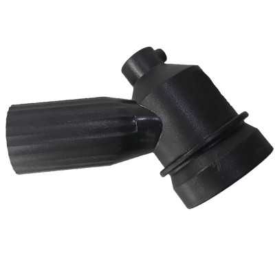 Soporte para cepillo de chorreadora de arena con sistema de aspiración