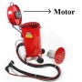 Motor para cabinas chorreadoras