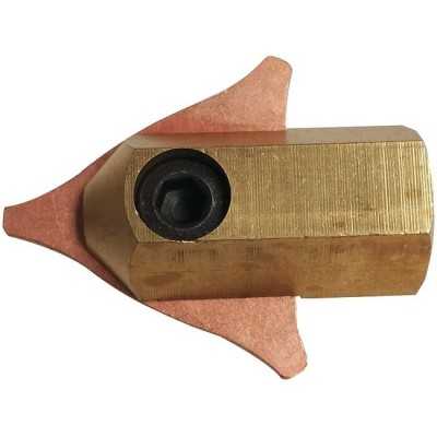 Mandril para arandelas triangulares