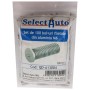 Juego de 100 pernos roscados de aluminio M6