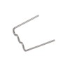 Juego de 100 grapas U-0.8 mm para reparación de plástico